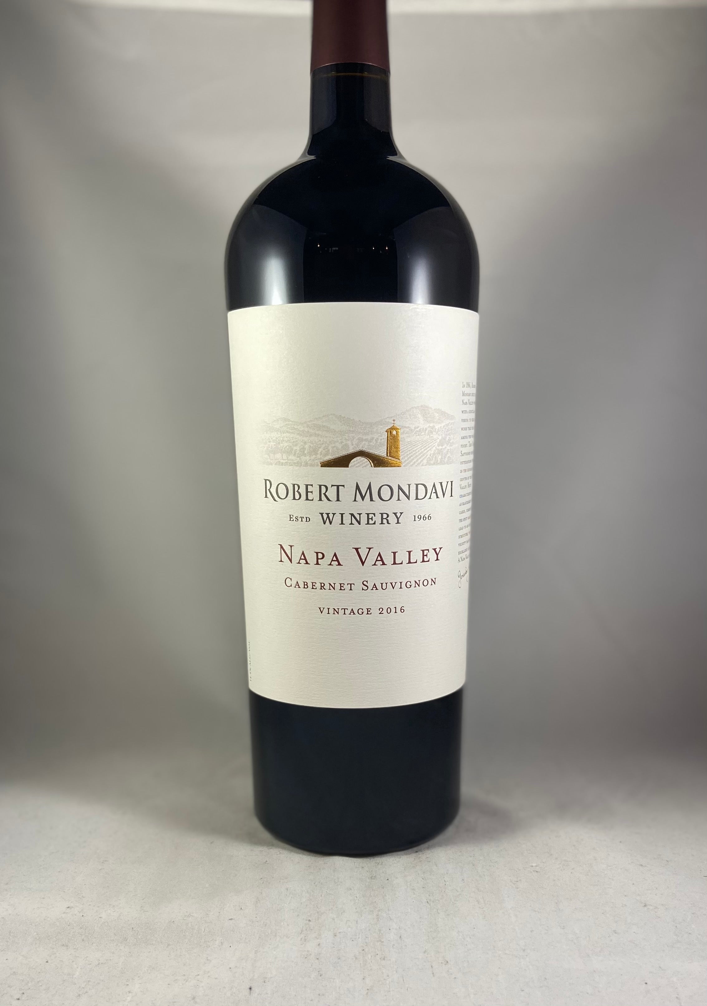 Robert Mondavi Winery Cabernet Sauvignon Vintage 2016 Napa Valley 1.5 Sauer Grapes