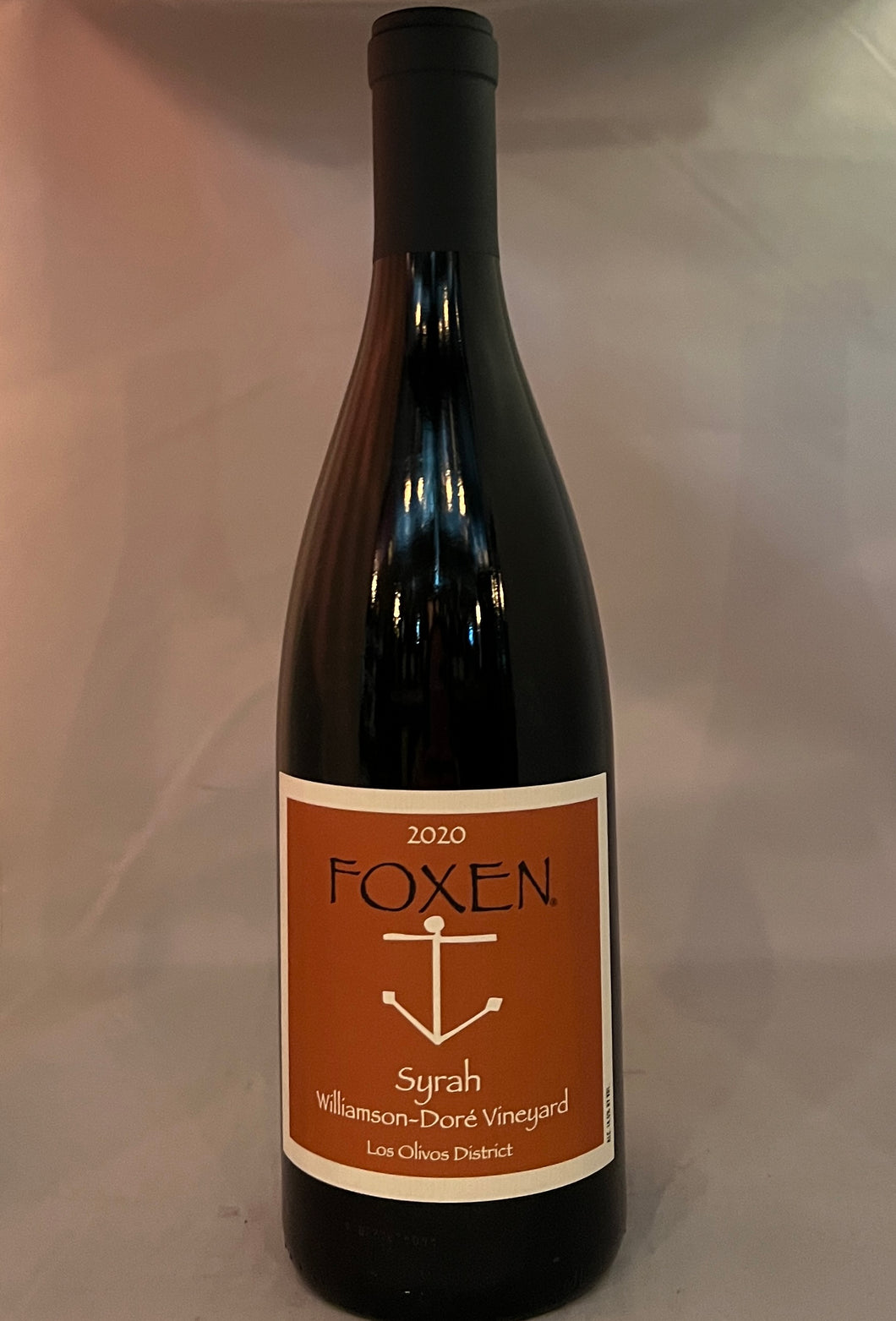 Foxen Williamson-Dore Vineyard Syrah 2020, Los Olivos District