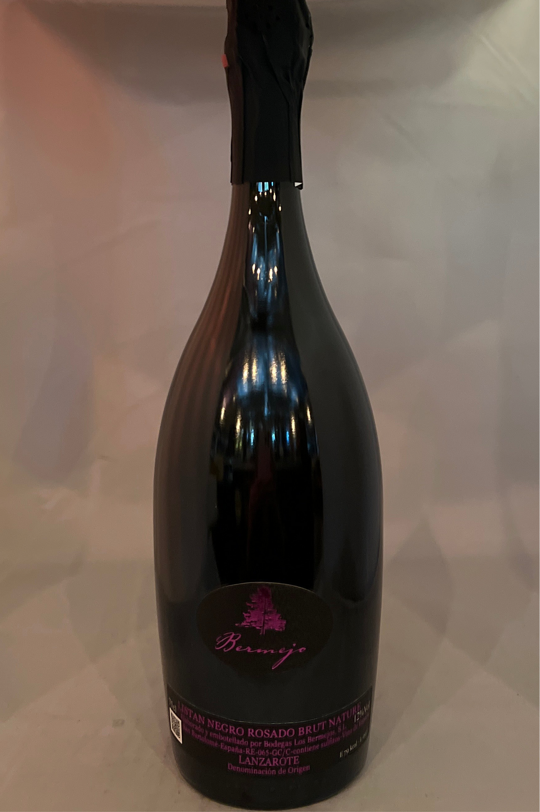 Añada Bermejo Listán Negro Rosado Brut Nature Sparkling 2023, Lanzarote, Canary Islands, Spain