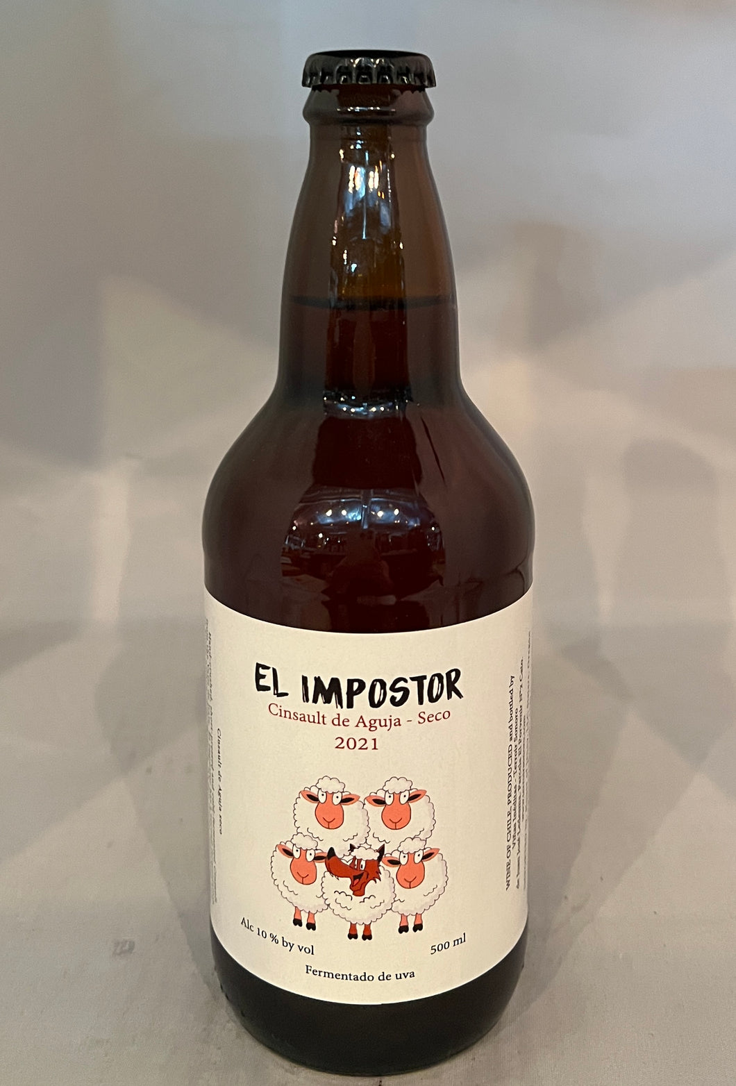 Garage Wine Company Terroir Sonoro El Imposter Sparkling Cinsault 2021, Chile 500 ml.