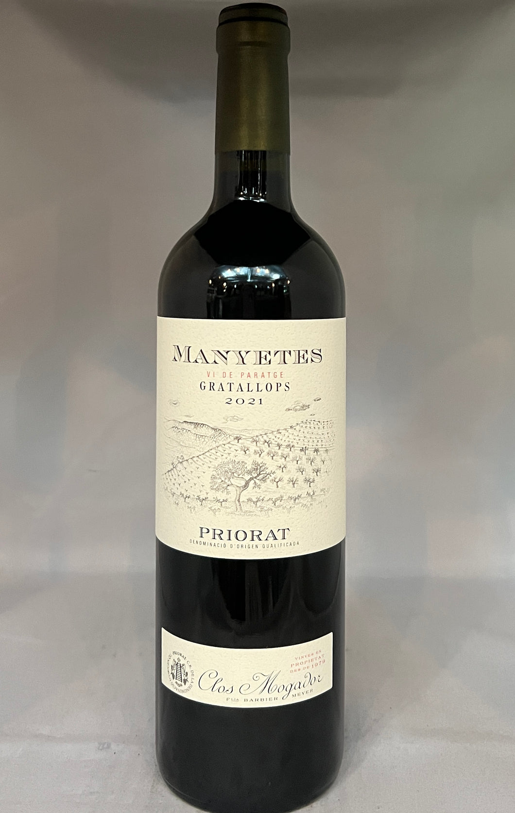 Clos Mogador Manyetes Gratallops 2021, Priorat, Spain