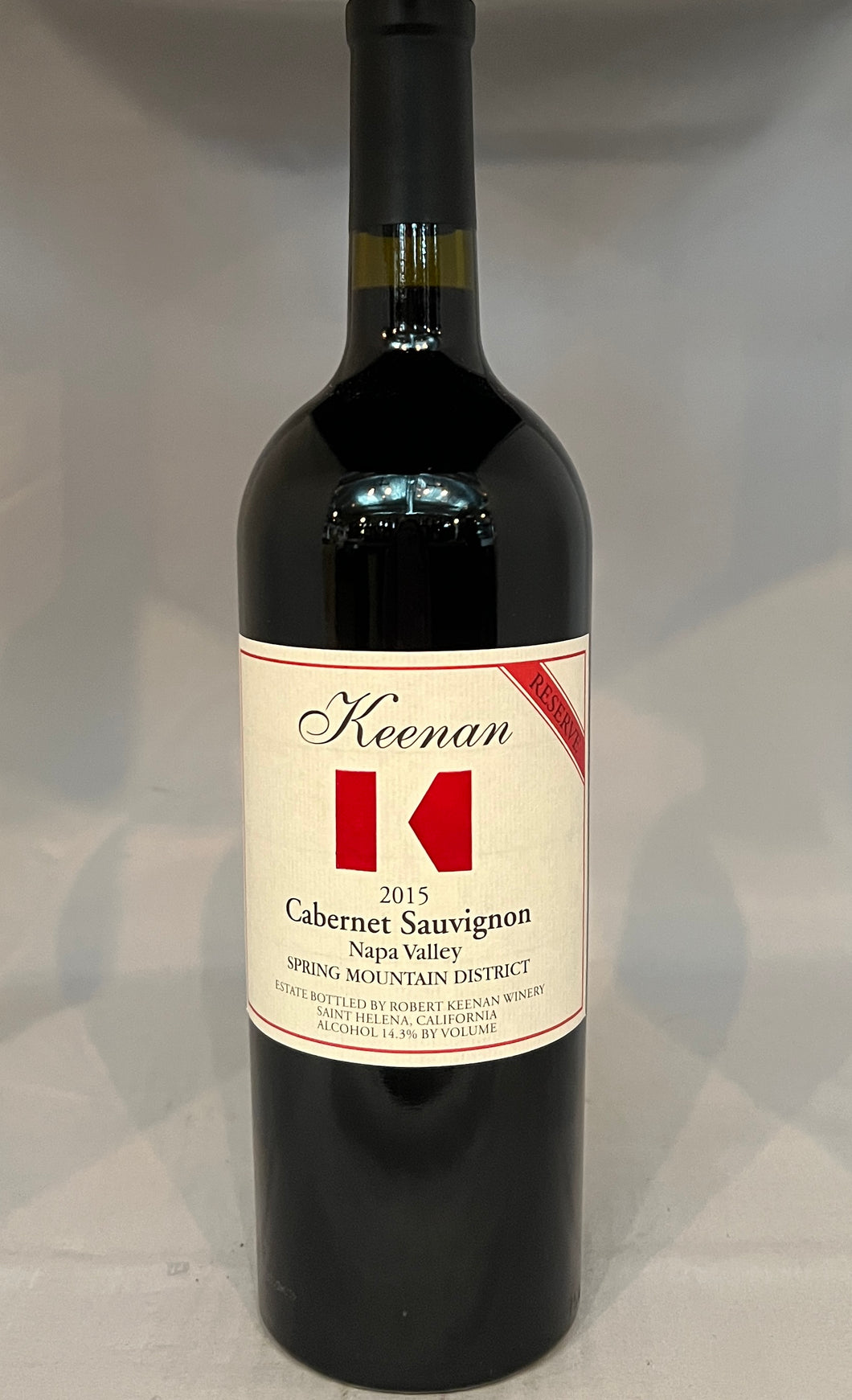 Keenan Reserve Cabernet Sauvignon 2013, Spring Mountain District
