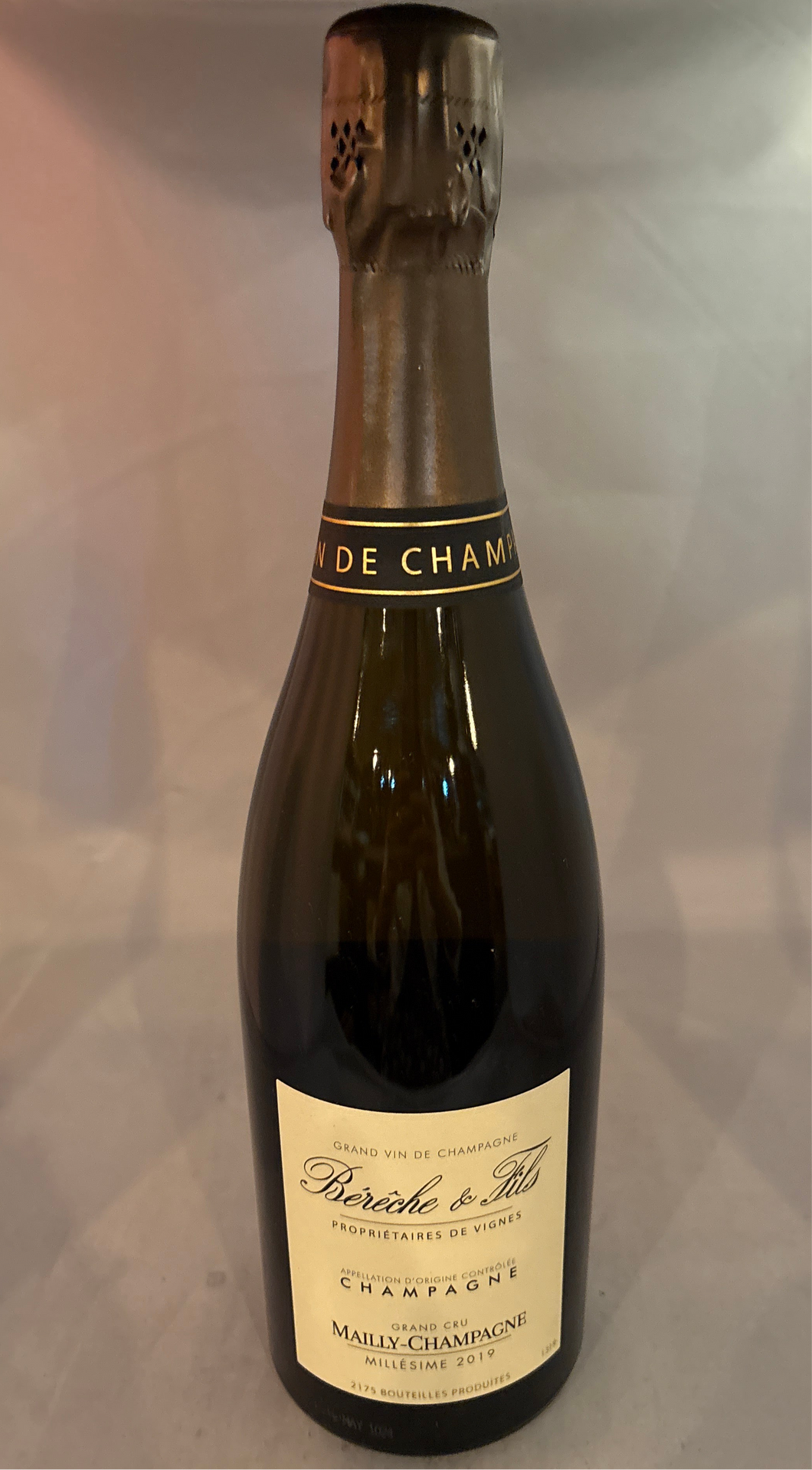 Champagne Bereche & Fils Mailly-Champagne Grand Cru 2019, Montagne de Reims