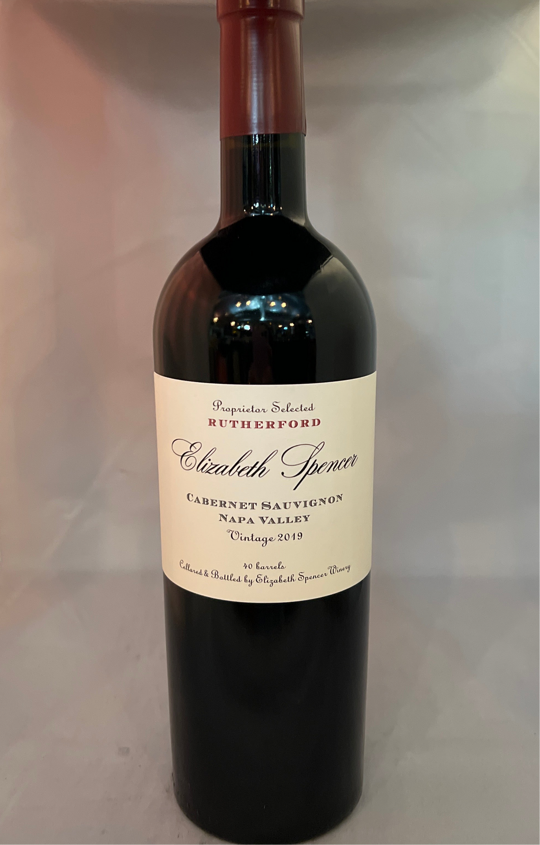 Elizabeth Spencer Proprietor Selected Cabernet Sauvignon 2019, Rutherford, Napa Valley