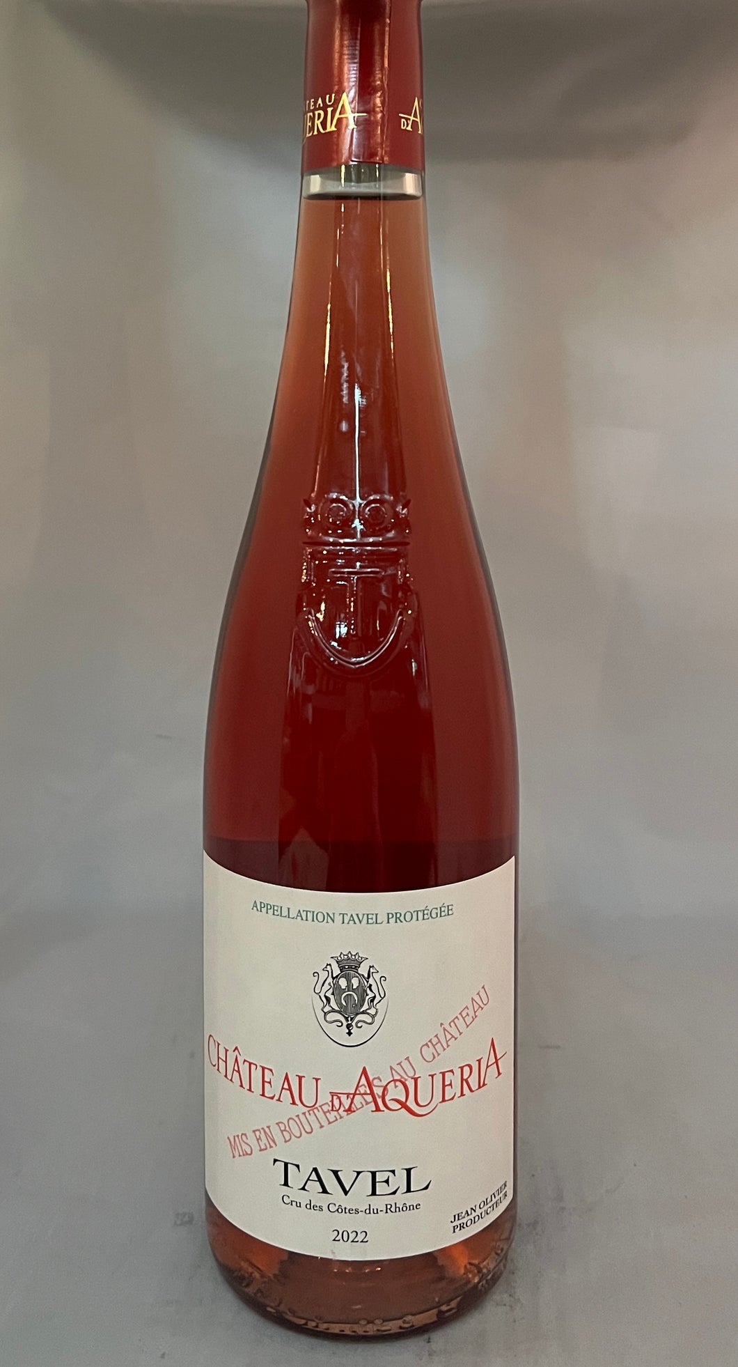 Chateau D’Aqueria Tavel Rose 2022, Rhone