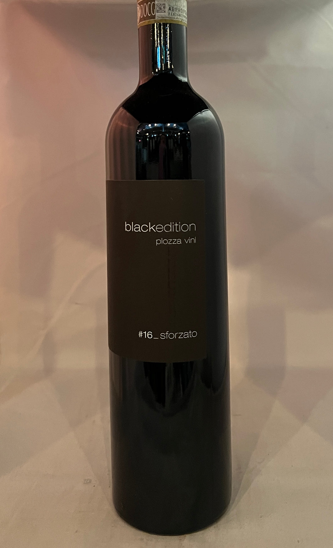 Plozza Sforzato di Valtellina DOCG Black Edition 2016, Lombardia