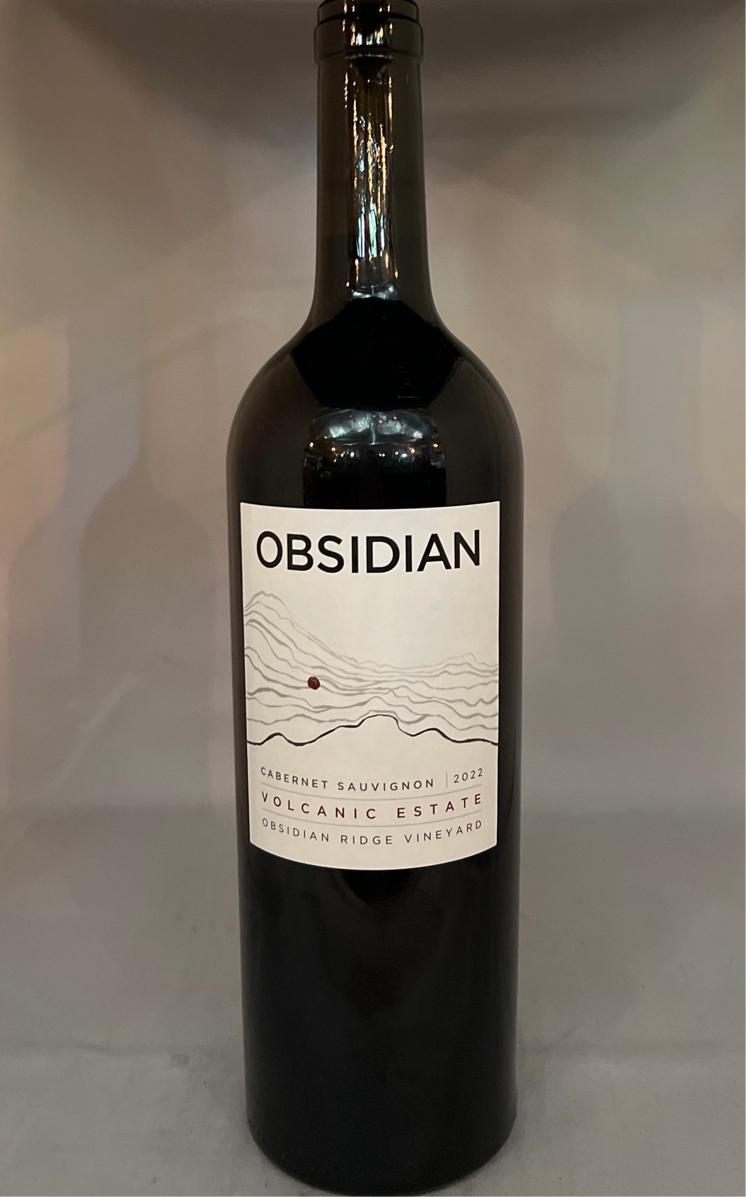 Obsidian Volcanic Estate Obsidian Ridge Vineyard Cabernet Sauvignon 2022, Red Hills, Lake County