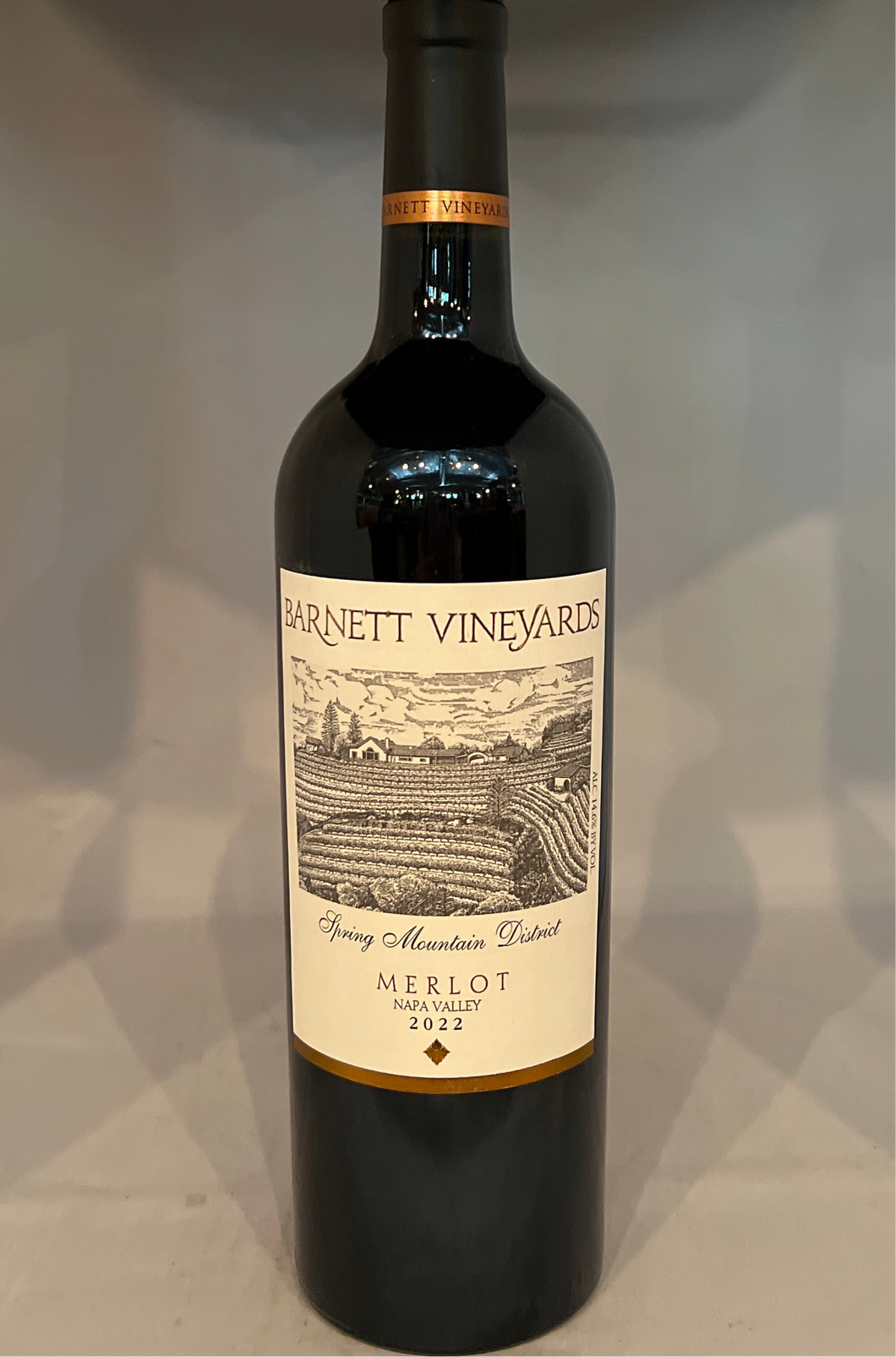 Barnett Vineyards Merlot 2022, Spring Mountain District