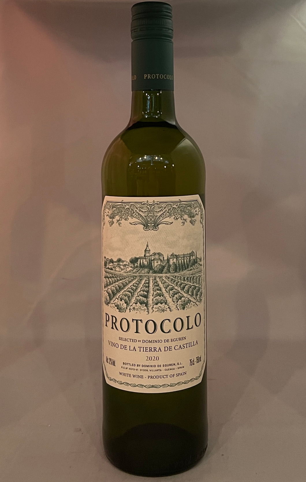 Dominio De Eguren Protocolo Blanco 2020, Vino de la Tierra de Castilla, Spain