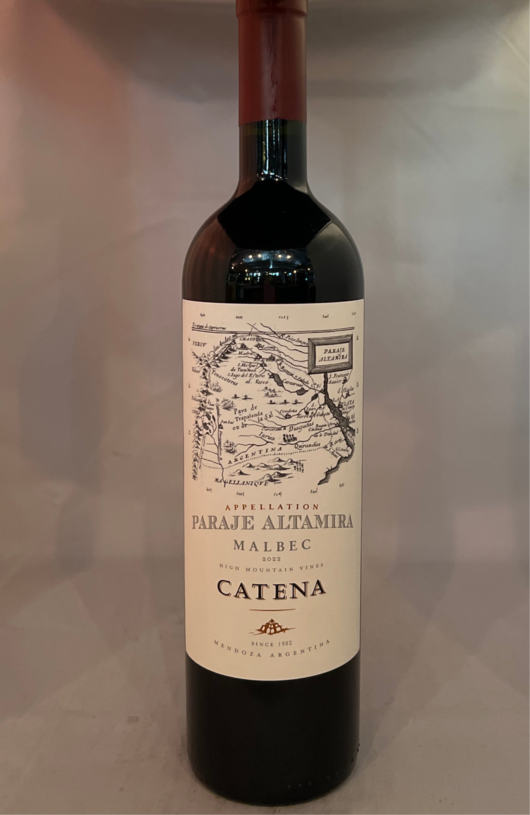Catena Zapata Appellation Malbec Paraje Alte 2022, Mendoza Argentina