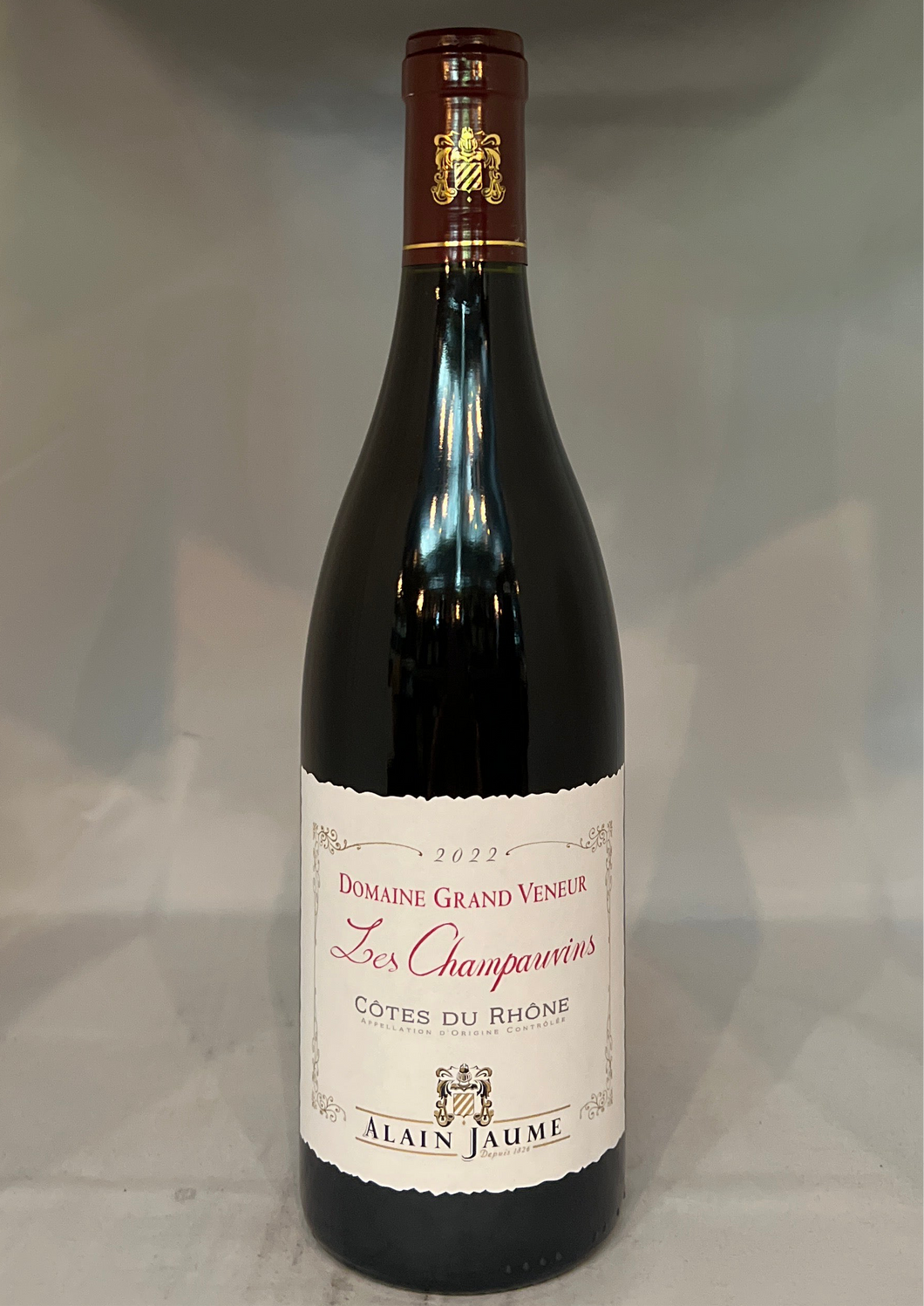 Alain Jaume Domaine Grand Veneur Les Champauvins Cotes du Rhone 2022
