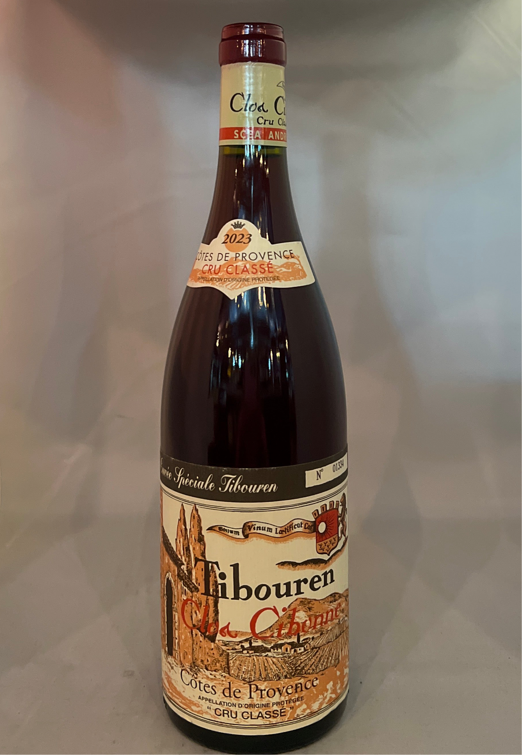 Clos Cibonne Tibouren Rouge 2023, Provence France