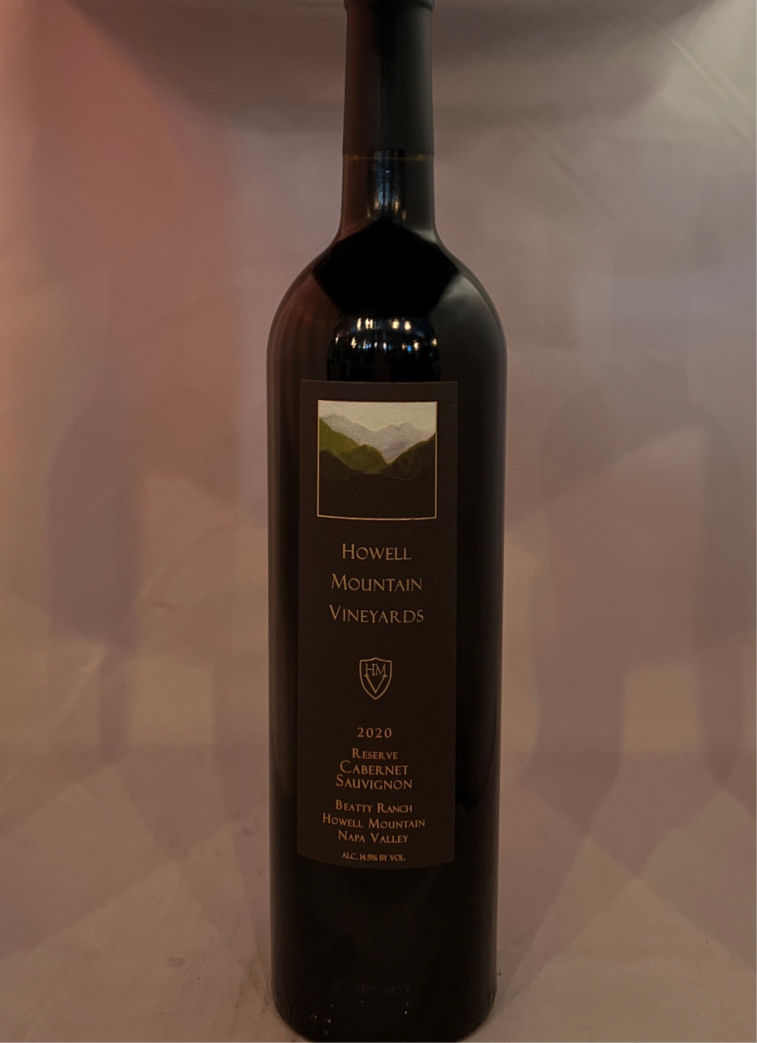 Howell Mountain Vineyards Reserve Cabernet Sauvignon Beatty Ranch Howell Mountain 2020, Napa Valley
