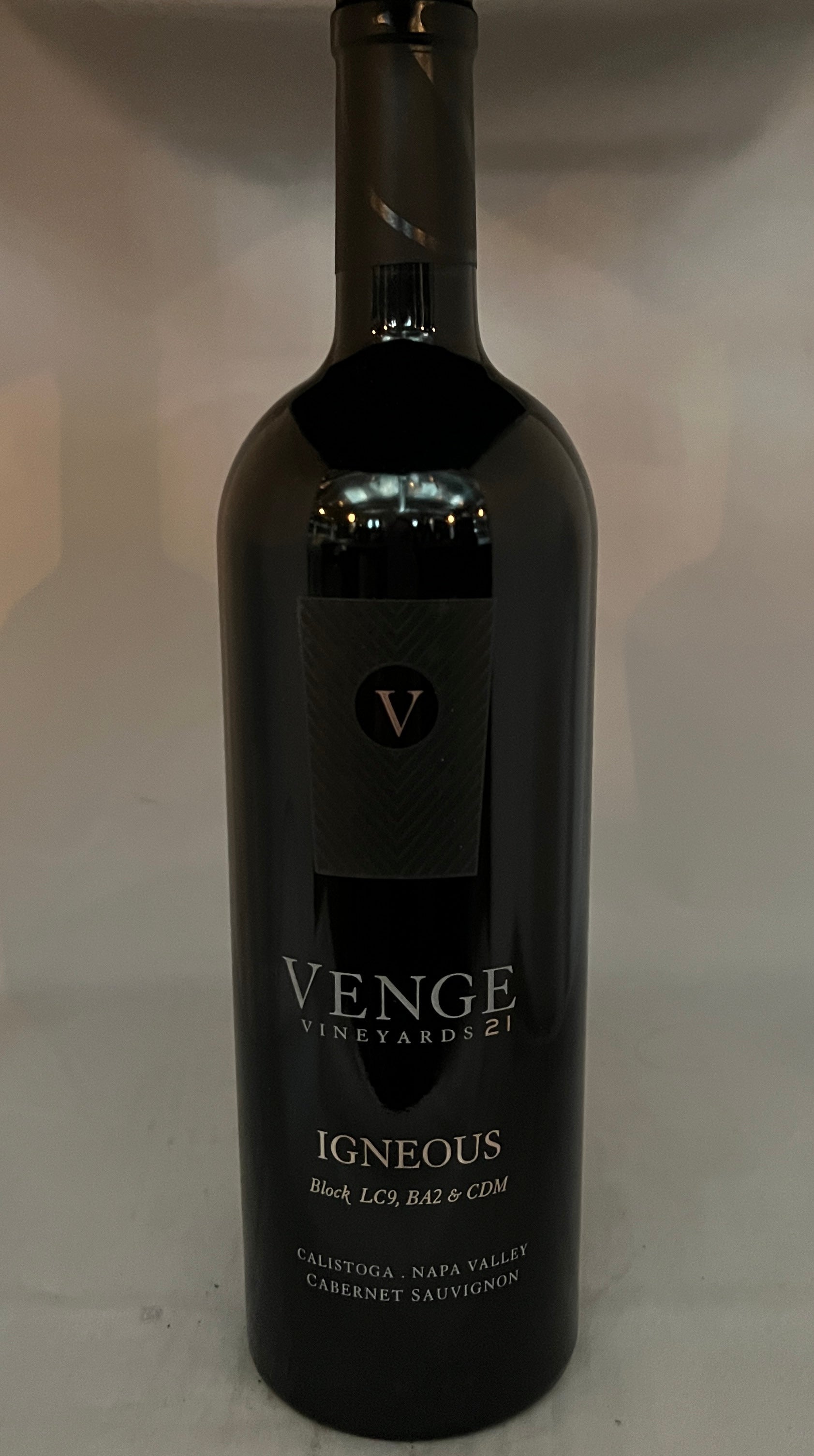 Venge Vineyards Igneous Sauvignon 2021, Calistoga Sauer Grapes