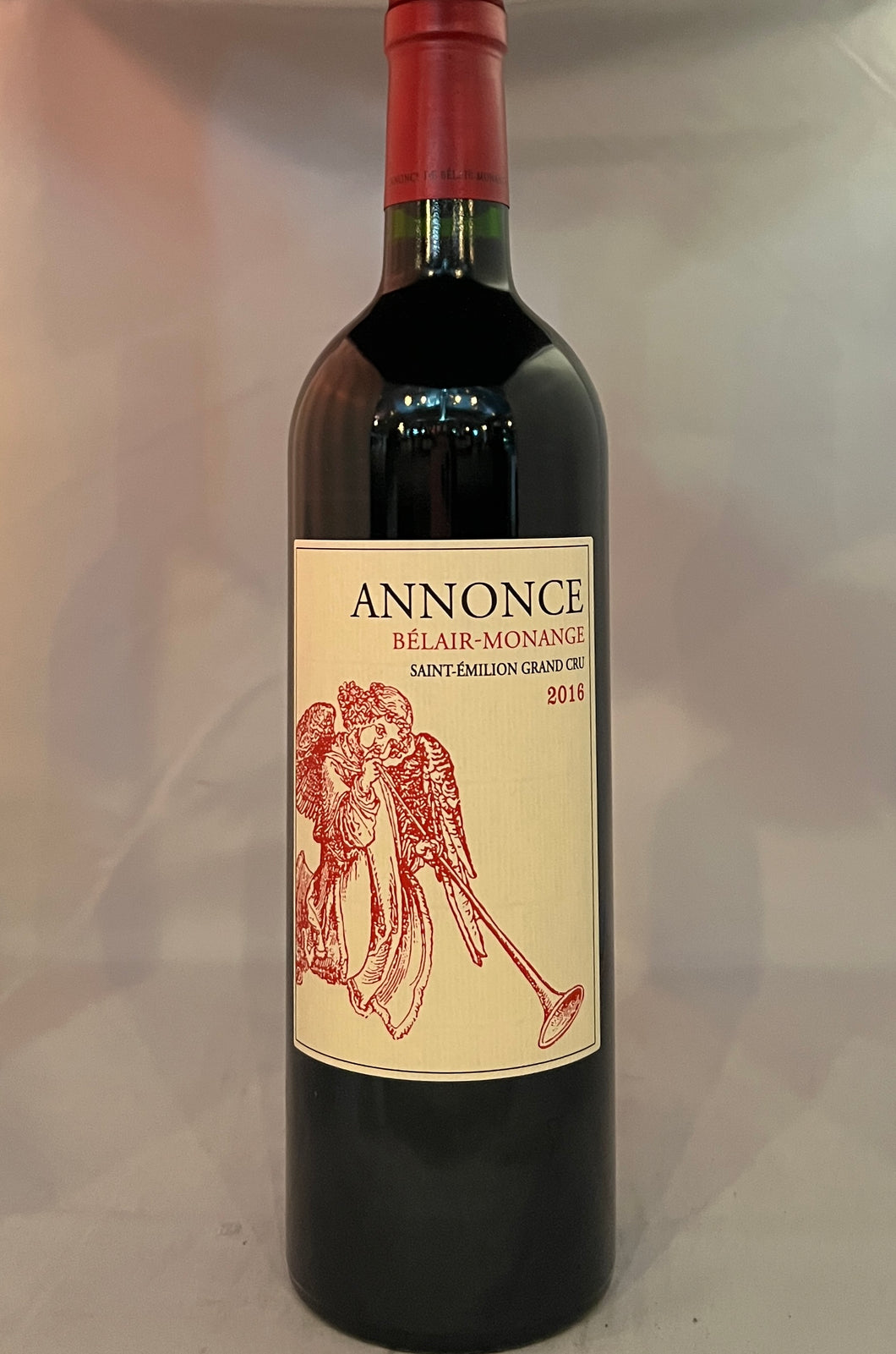 Annonce Belair-Monange Saint-Emilion Grand Cru 2018