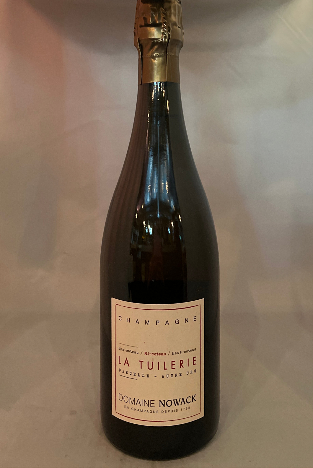 Champagne Domaine Nowack “La Tuilerie” Extra Brut 2018, France
