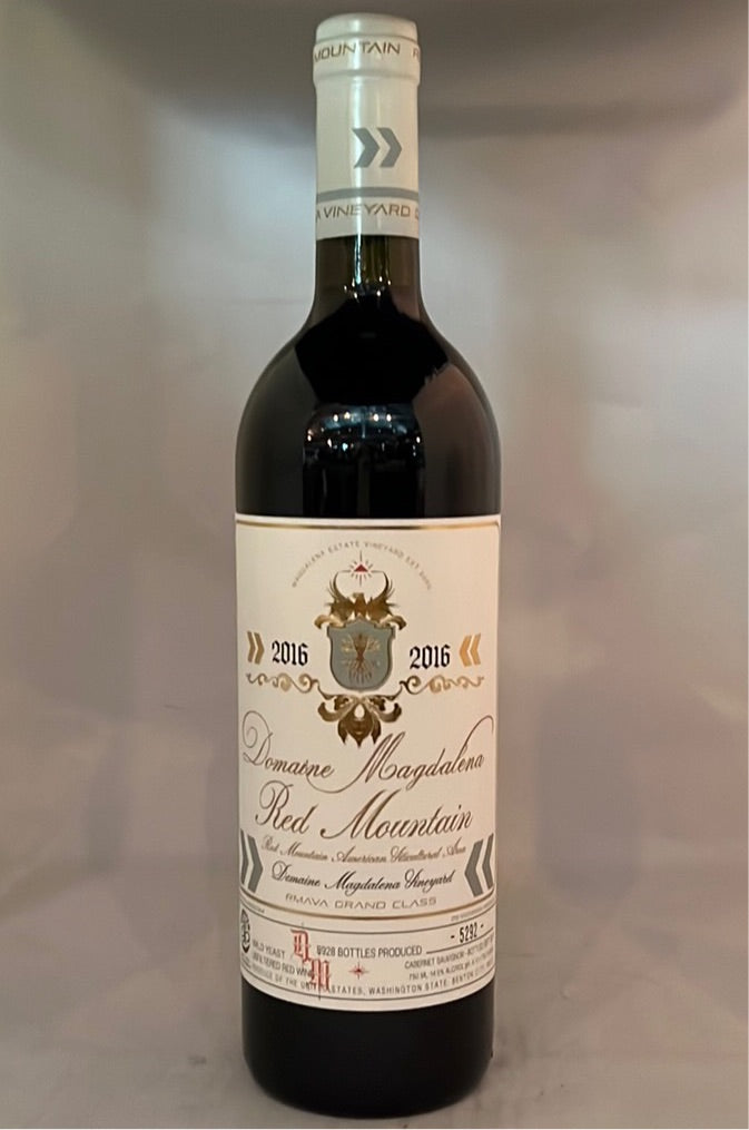 Domaine Magdalena Red Mountain Cabernet Sauvignon Domaine Magdalena Vineyard 2016, WA State