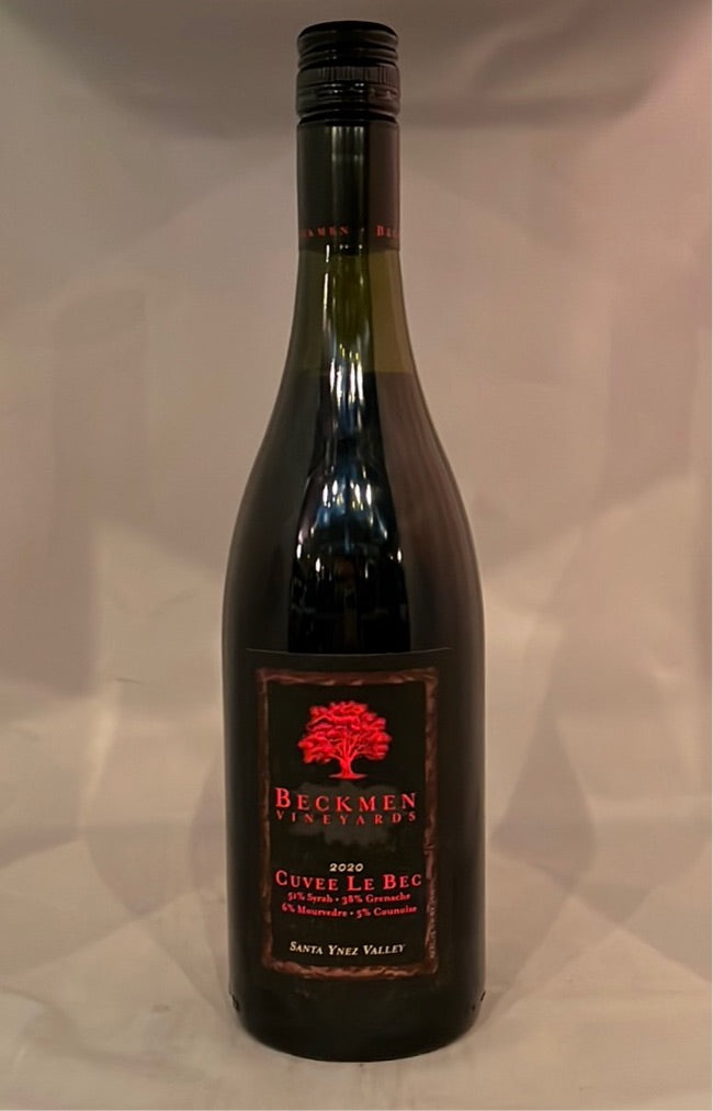 Beckmen Vineyards Cuvee le Bec Red Blend 2020, Santa Inez Valley, Santa Barbara, Central Coast