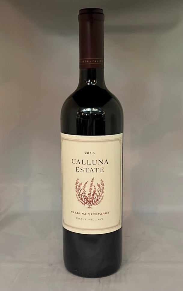 Calluna Estate Bordeaux Blend 2013, Chalk Hill AVA