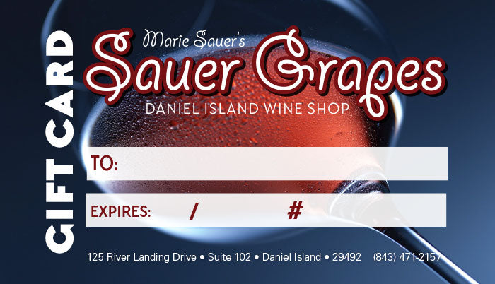 Sauer Grapes Wine Shop gift card