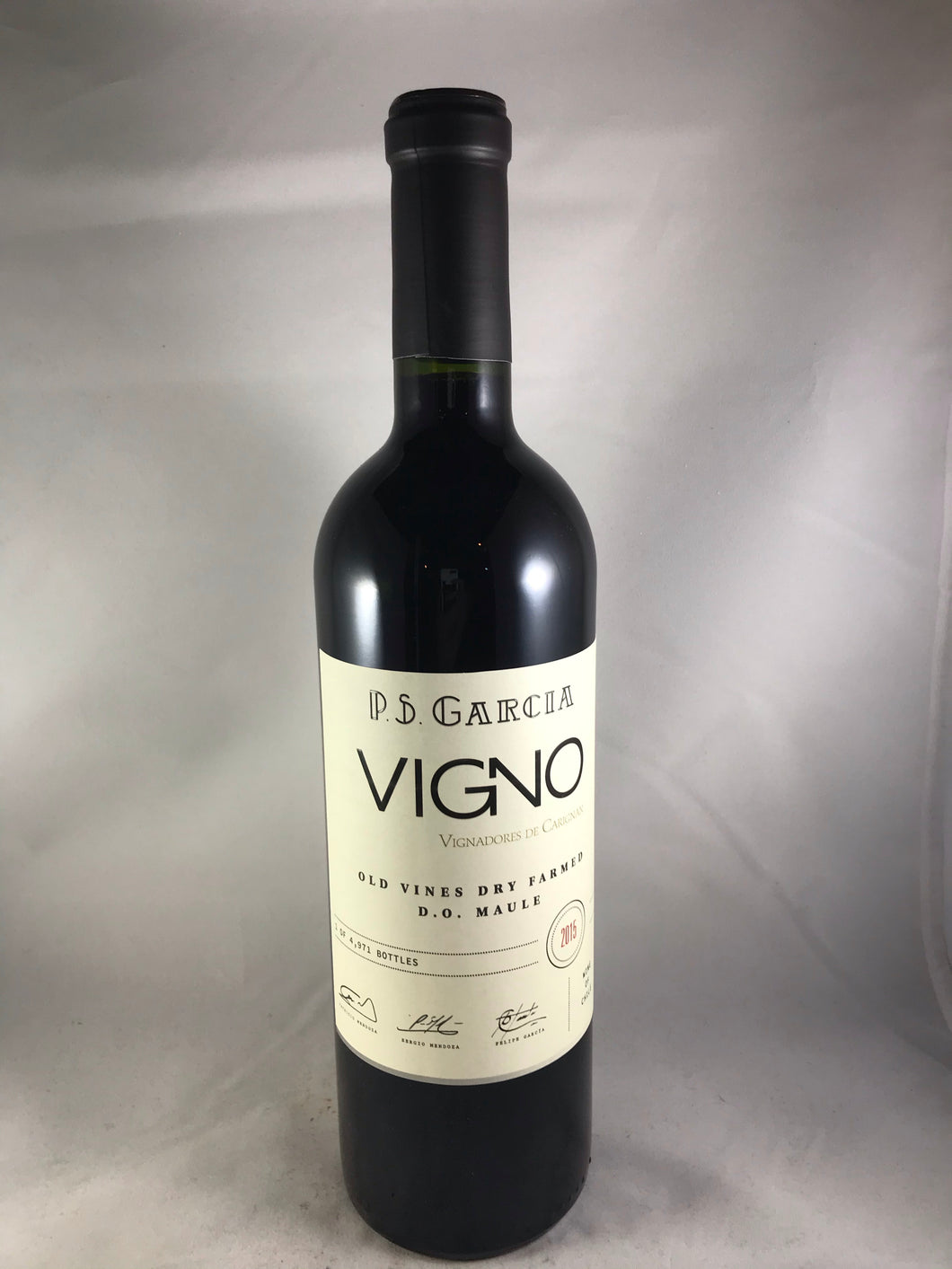 P.S. Garcia Vigno Carignan 2015, Maule