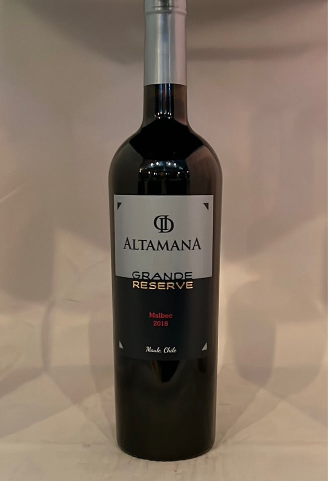 Altamana Gran Reserva Malbec 2019, Maule, Chile