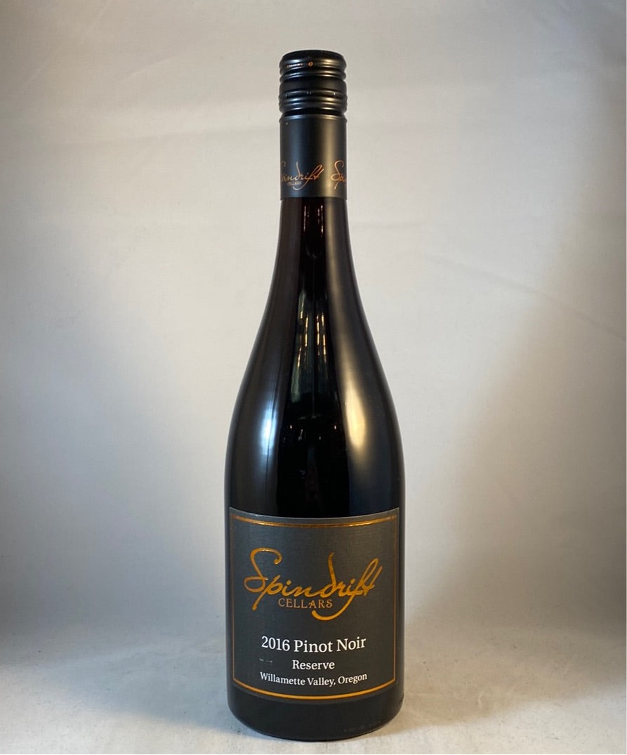 Spindrift Cellars Pinot Noir Reserve 2016, Willamette Valley Oregon