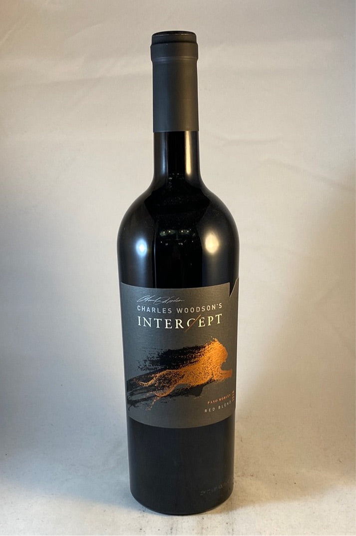 Charles Woodson’s Intercept Red Blend 2018, Paso Robles CA