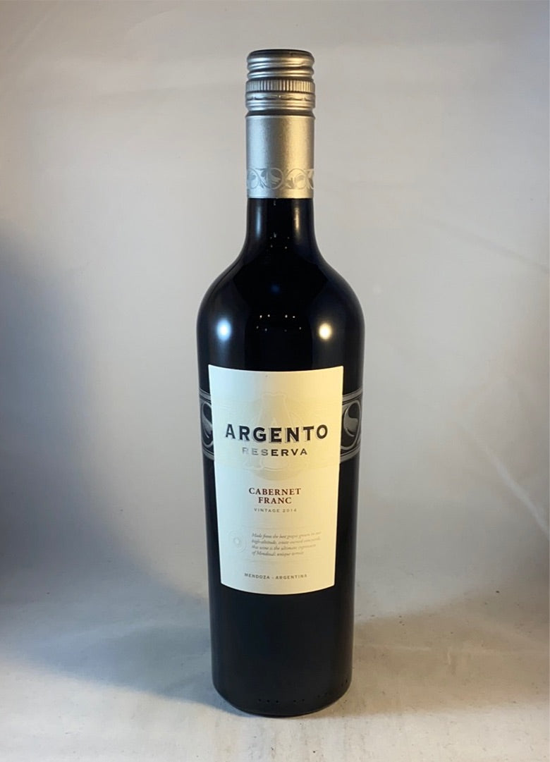 Argento Reserva Cabernet Franc 2014, Mendoza, Argentina