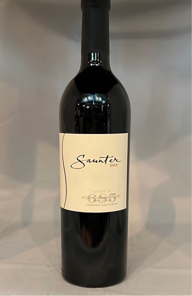 Saunter Red Head Vineyard Clone 695 Cabernet Sauvignon 2015, Napa Valley