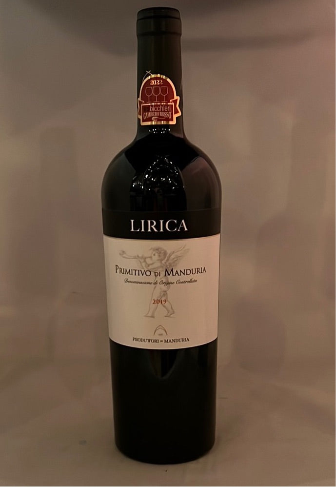 Produttori di Manduria “Lirica” Primitivo 2019, Puglia Italy