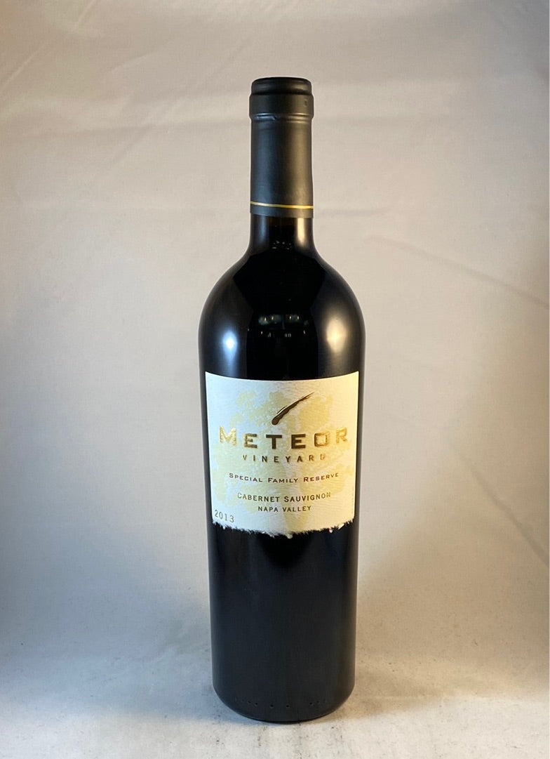 Meteor Vineyard Special Family Reserve Cabernet Sauvignon 2013, Napa Valley CA