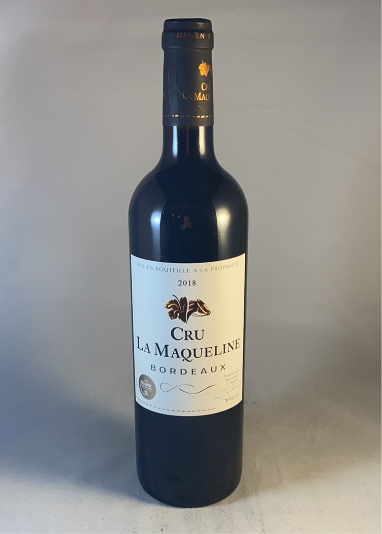 Cru La Maqueline 2018, Bordeaux