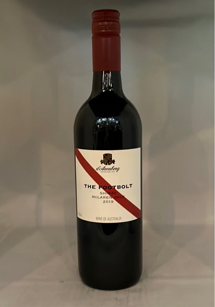 d'Arenberg The Footbolt Shiraz 2019, McLaren Vale, Australia