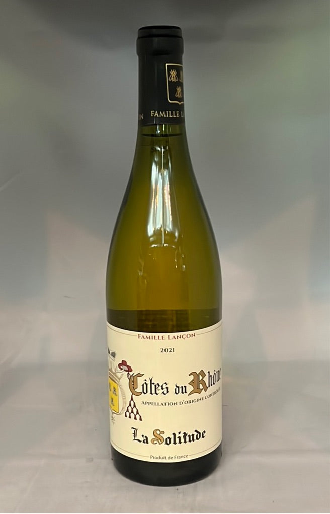 Domaine de la Solitude Cote du Rhone Blanc 2023, Cote du Rhone France