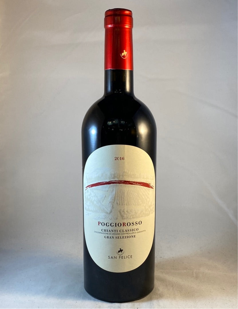 San Felice Poggio Rosso Chianti Classico Gran Selezione 2016, Chianti Italy