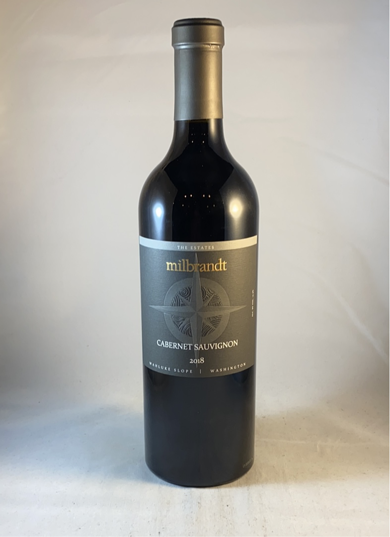 Milbrandt The Estates Cabernet Sauvignon 2018, Wahluke Slope Washington