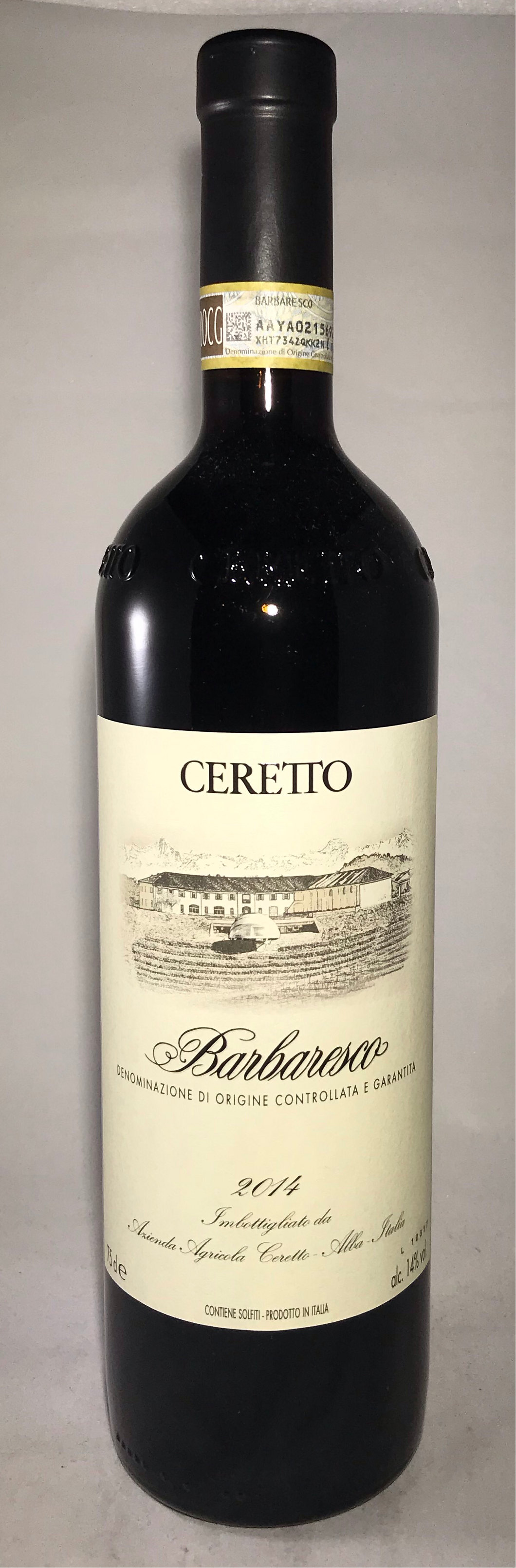 Ceretto Barbaresco DOCG 2014, Piedmont, Italy