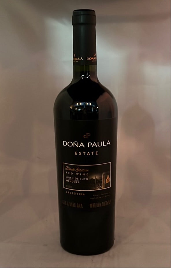 Dona Paula ‘Black’ Red Blend 2018, Lujan de Cuyo, Mendoza, Argentina