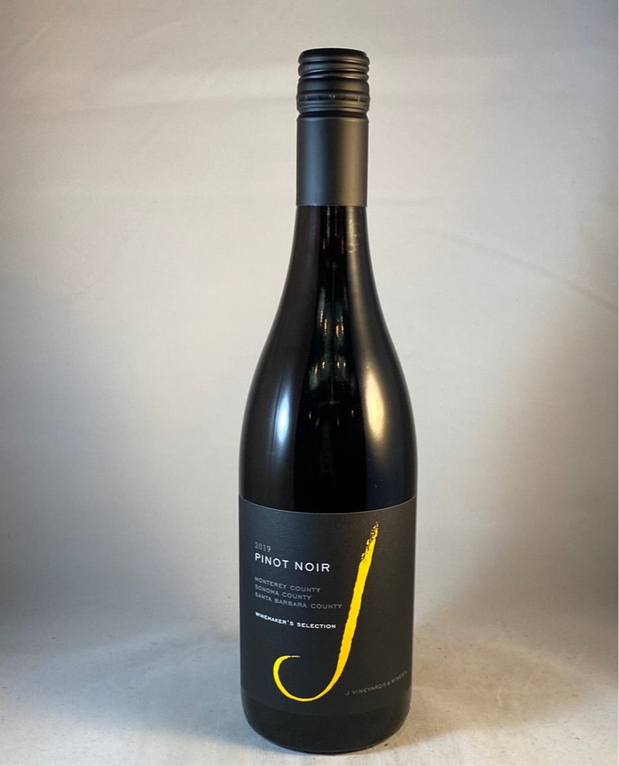 J Vineyards Pinot Noir 2019, Monterey/Sonoma/Santa Barbara County