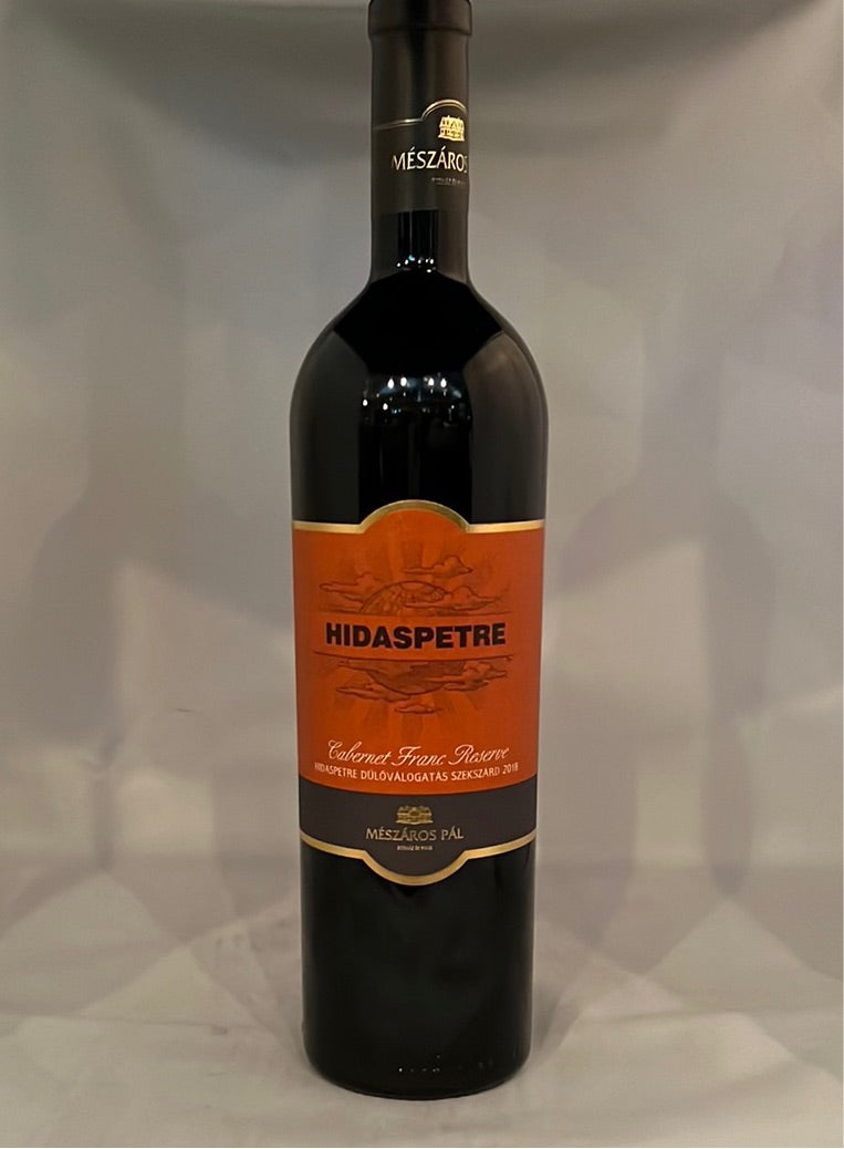 Meszaros Hidaspetre Cabernet Franc 2018, Hungary