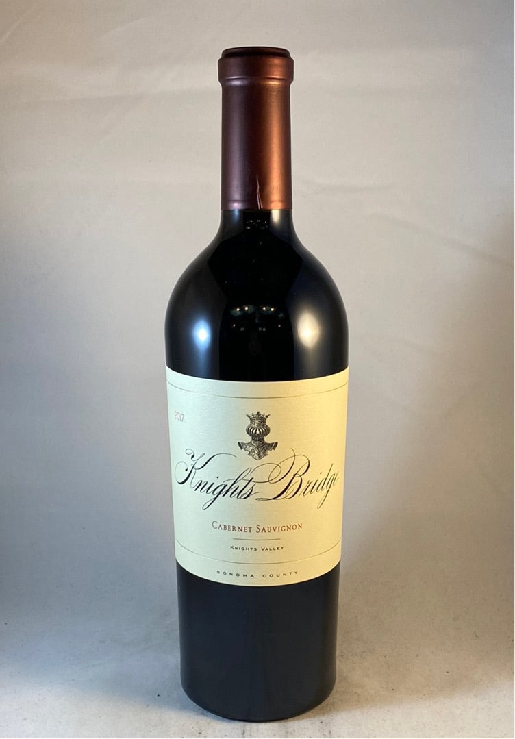 Knights Bridge Cabernet Sauvignon 2017, Knight’s Valley, Sonoma CA