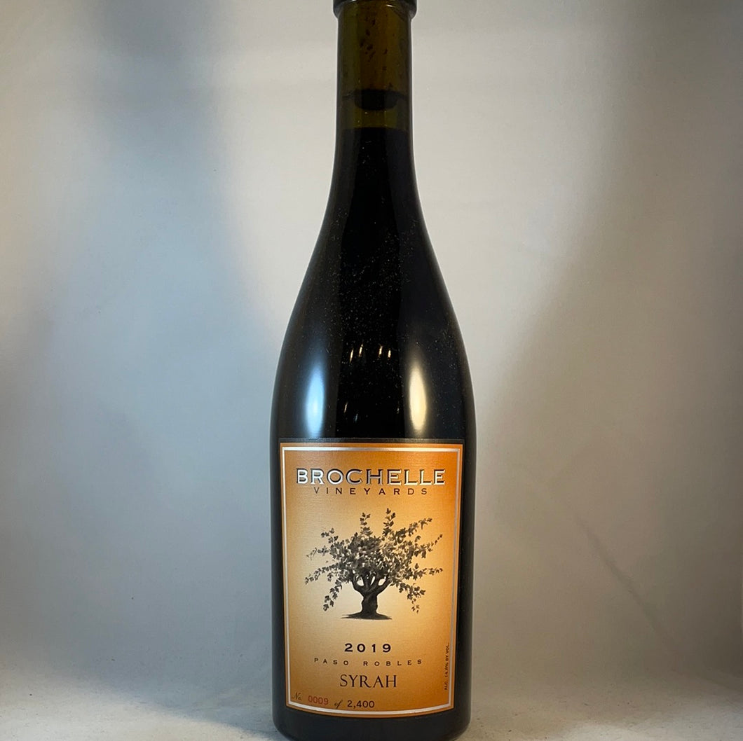 Brochelle Vinyards Syrah 2019, Paso Robles CA