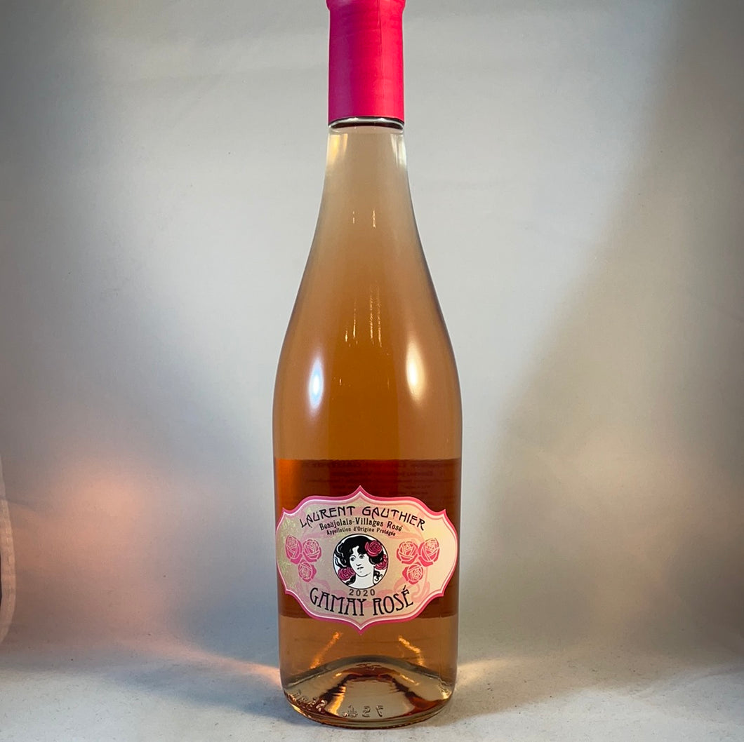 Domaine Laurent Gauthier Gamay Noir Rose Beaujolais Villages 2020, France