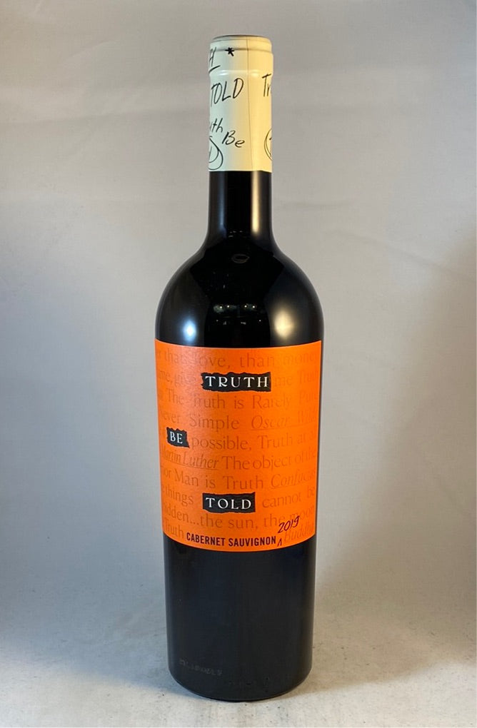 Truth Be Told Cabernet Sauvignon 2019, Columbia Valley WA