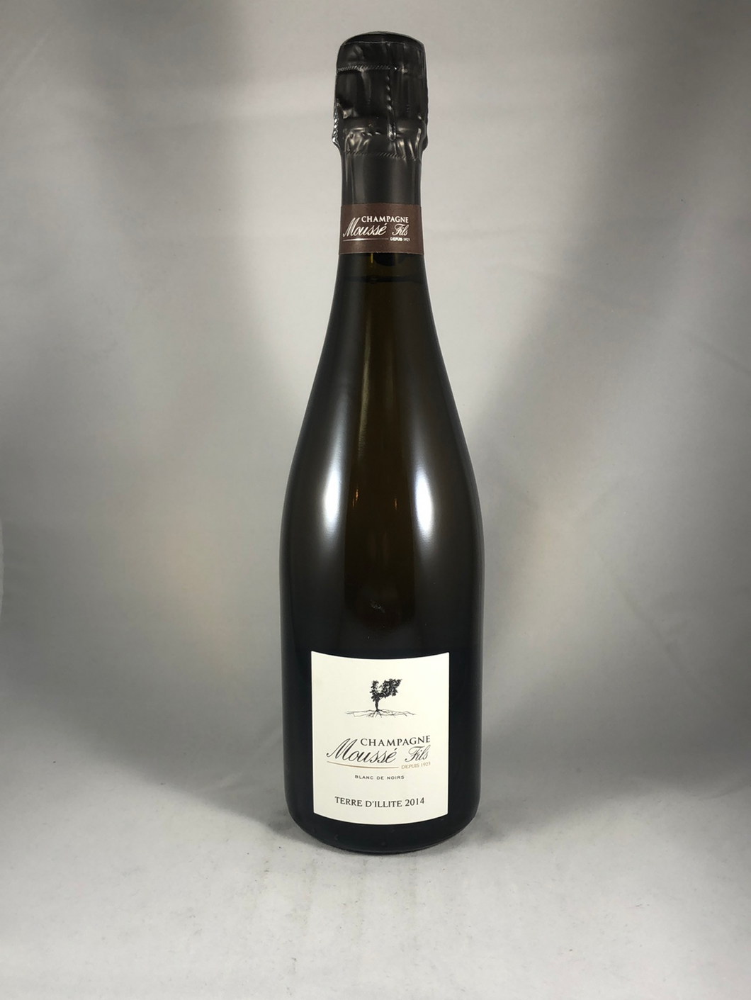 Moussé Fils Blanc de Noirs Champagne Extra Brut Sparkling Wine 2014, France