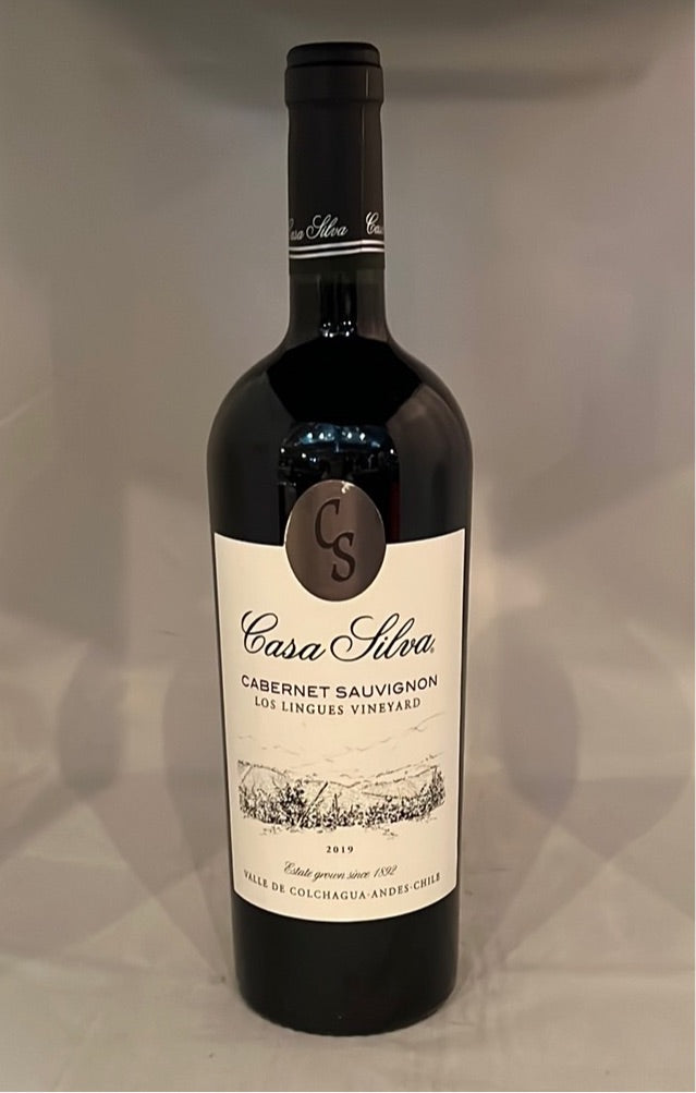 Casa Silva Cabernet Sauvignon Los Lingues Vineyard 2019, Valle de Colchagua, Andes, Chile