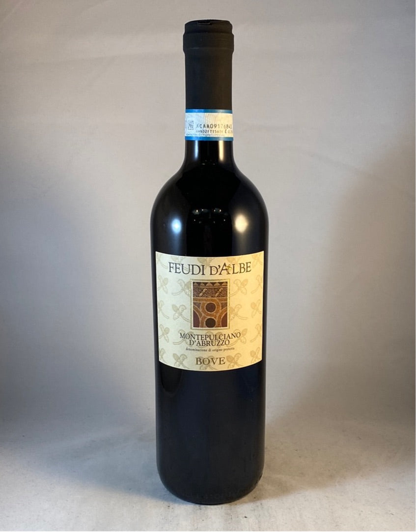 Bove Feudi D’Albe Montepulciano D’Abruzzo 2019, Italy