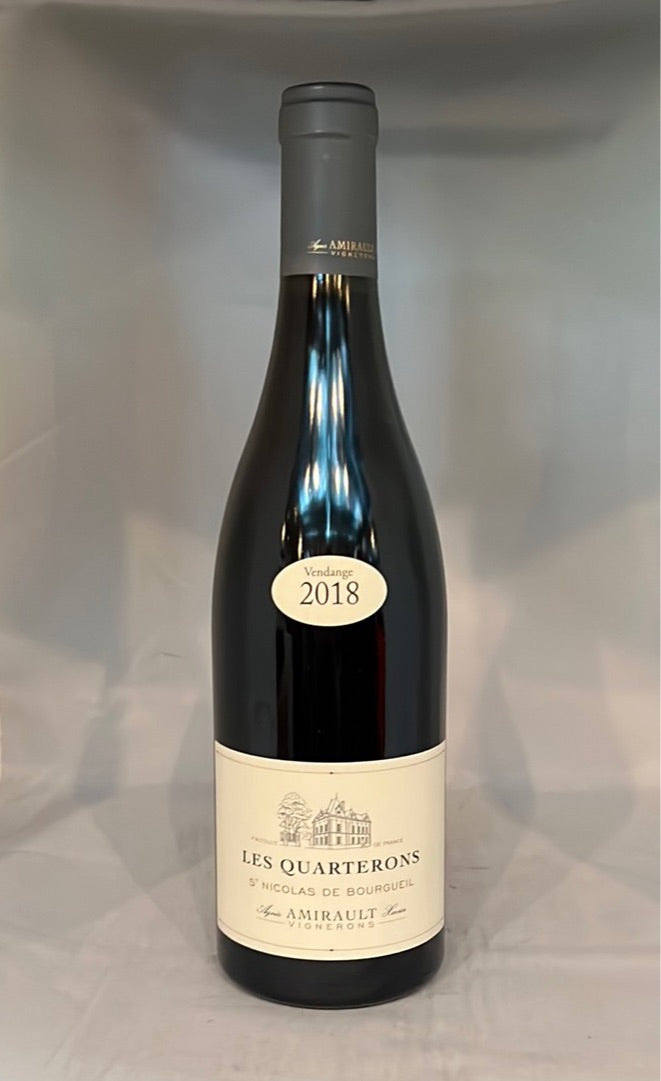 Domaine Amirault Saint-Nicolas-de-Bourgueil Les Quarterons Rouge 2018, France