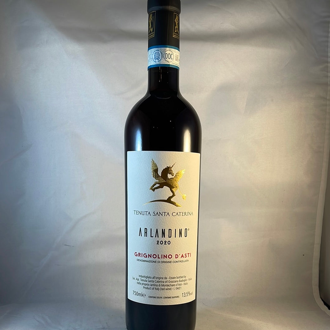 Tenuta Santa Caterina Grignolino d'Asti Arlandino 2023, Piedmont Italy